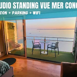 Apartment - L'iroizh - - Vue Panoramique - Standing Des Sables Blancs - Parking - Draps & Serviettes Inclus - Near Thalassotherapy - Wifi - Concarneau